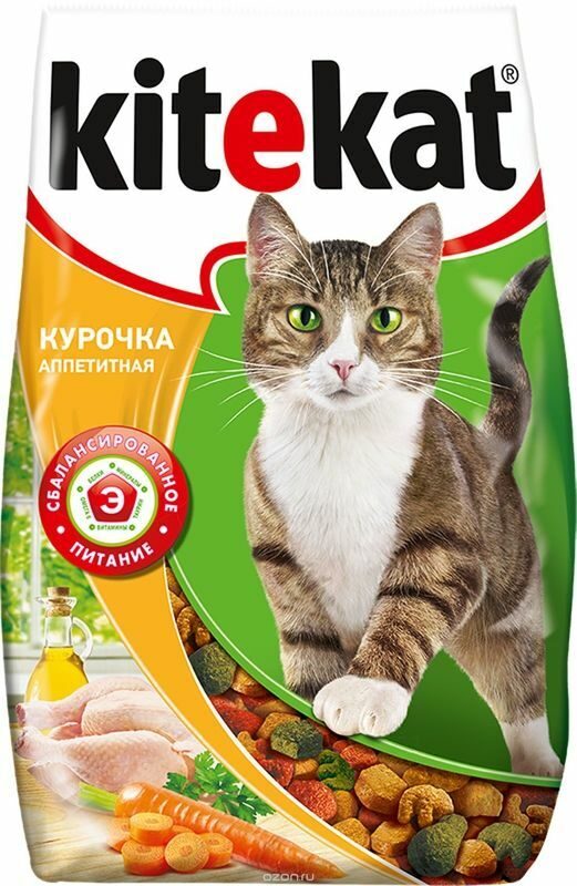 Kitekat  курочка аппетитная 800г